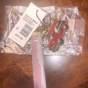 NWT Brahmin Copa Cardinal Car Tassel